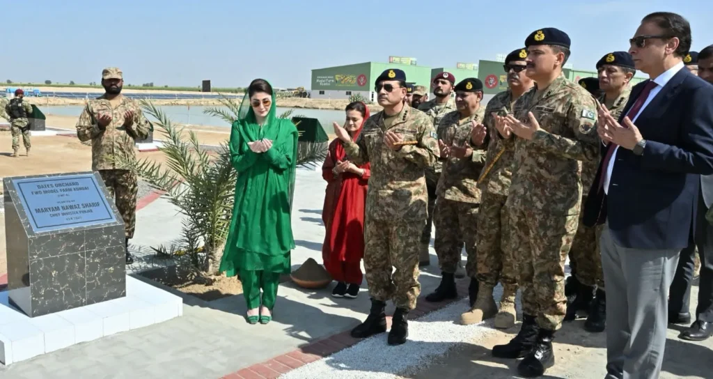 Launch of Green Pakistan Initiative in Cholistan under strong leadership.