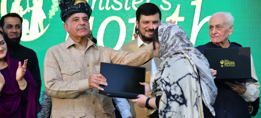 Distributing of laptops