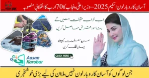 Asan Karobar Loan Scheme 2025, Punjab Business Loan, Interest-Free Loan Scheme, Youth Entrepreneurship Punjab, Maryam Nawaz Loan Scheme, Small Business Support Punjab, Women Business Loan 2025, Easy Business Loan Pakistan, Startup Loan Scheme Punjab, Self Employment Program Punjab,