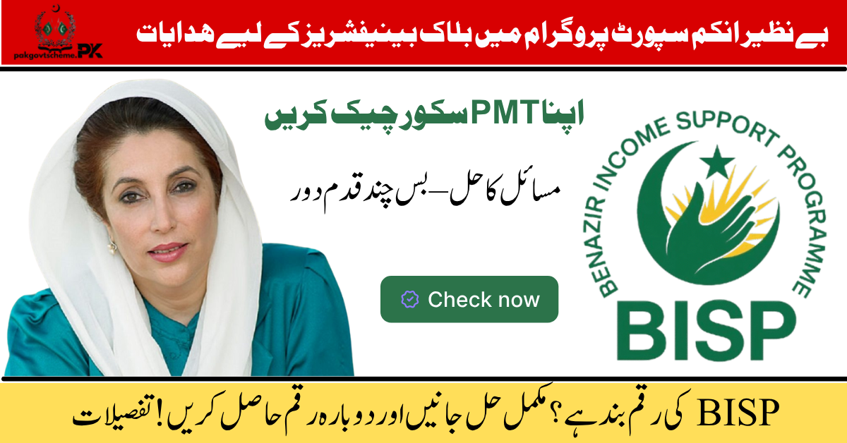 BISP 8171 update 2025, BISP payment news, blocked BISP payments, BISP CNIC check, BISP PMT score, BISP new update, BISP registration 2025, BISP appeal process, BISP verification online, BISP eligibility check,