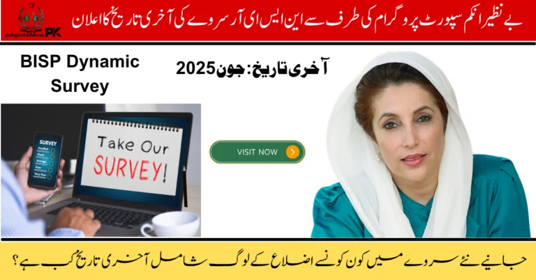 BISP Dynamic Survey 2025, BISP June update, BISP district list, Dynamic survey deadline, BISP registration 2025, Benazir Income Support Program, BISP re-survey process, BISP beneficiaries data, BISP CNIC check, BISP June re-verification,