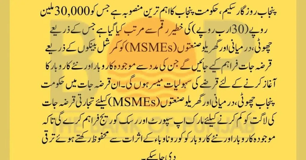 Punjab Rozgar Scheme 2025, youth business loan, interest-free business loan, easy loans Punjab, apply Rozgar loan online, CM Punjab loan scheme, startup loan 2025, small business Punjab, government youth support, Rozgar 2025 registration,