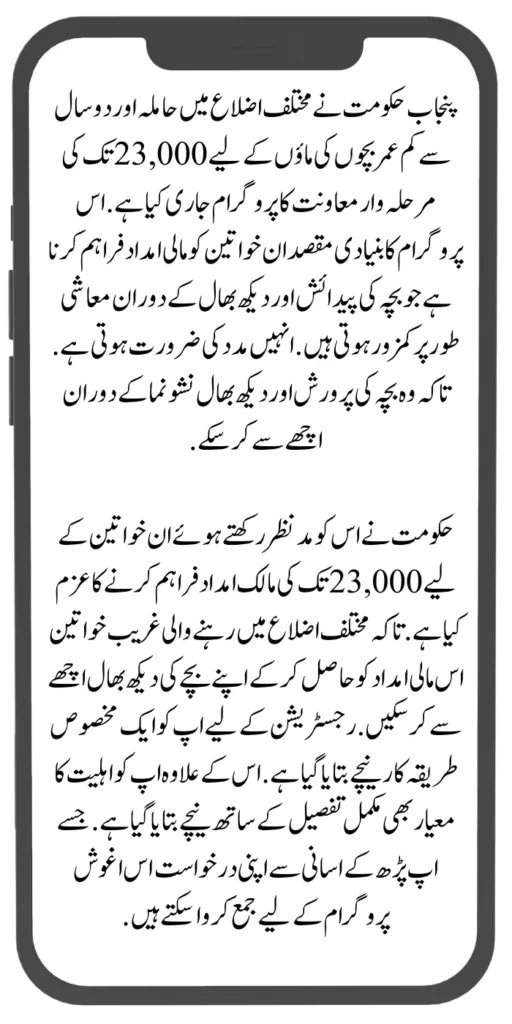 Aghosh Program July 2025 – Check Payment Status & Eligibility 2 Punjab Aghosh Program, financial support pregnant women, PSPA scheme 2025, CNIC based aid, maternal health cash, Aghosh portal, women care Punjab, PSPA payment check, CM Punjab initiatives, mother welfare program,