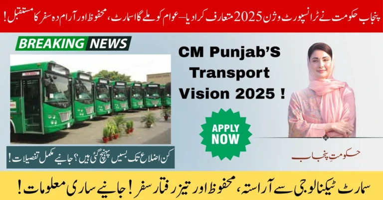 Punjab Transport Vision 2025