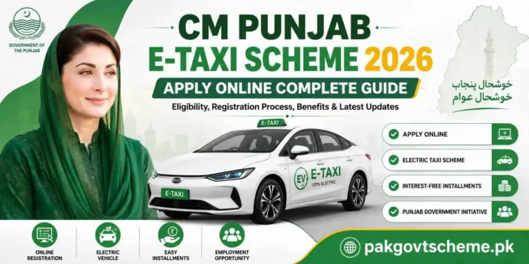 CM Punjab E-Taxi Scheme 2026