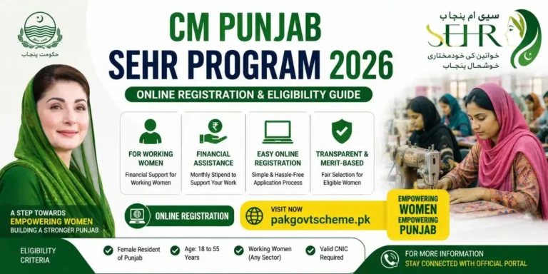 CM Punjab Sehr Program 2026
