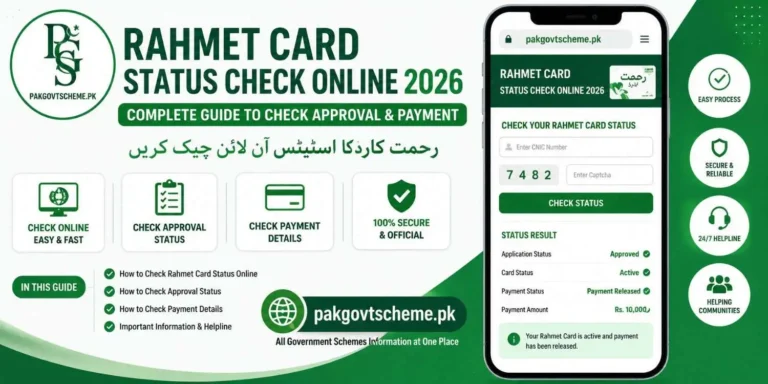 Rahmet Card Status Check Online